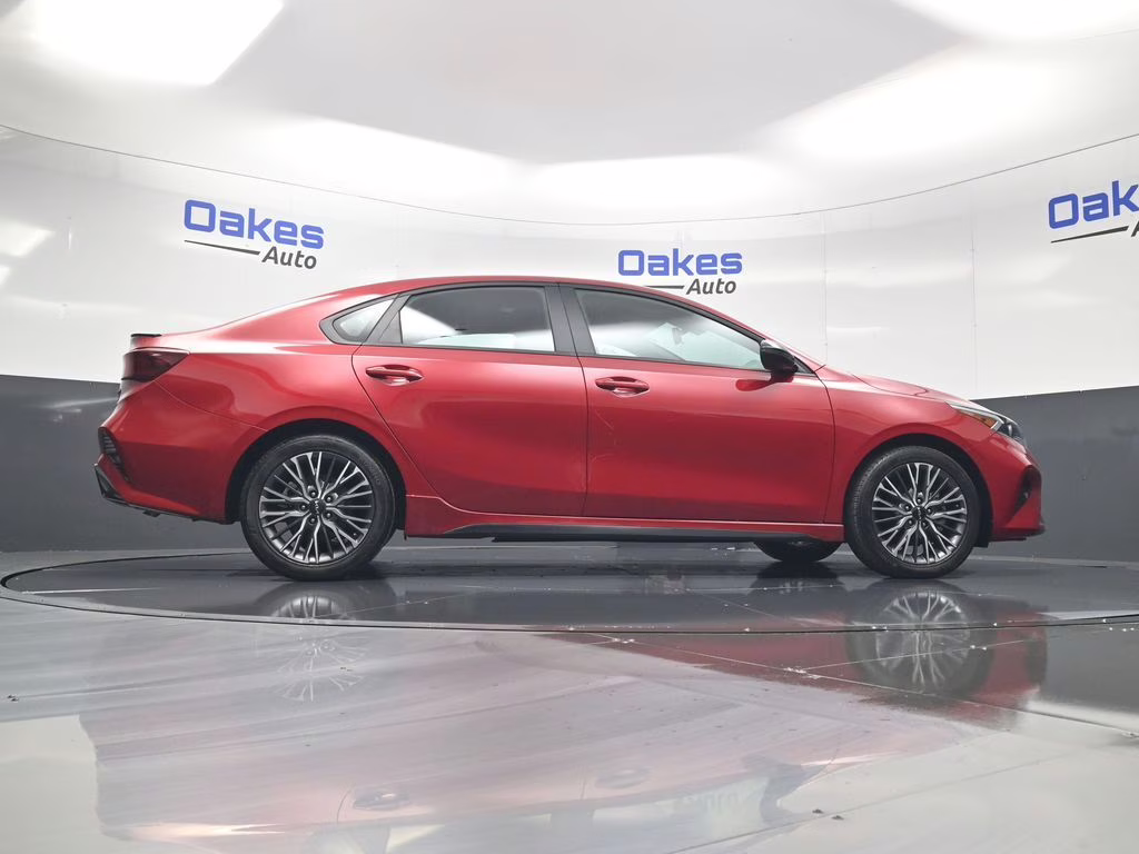 2024 Currant Red Kia Forte GT-Line FWD Sedan