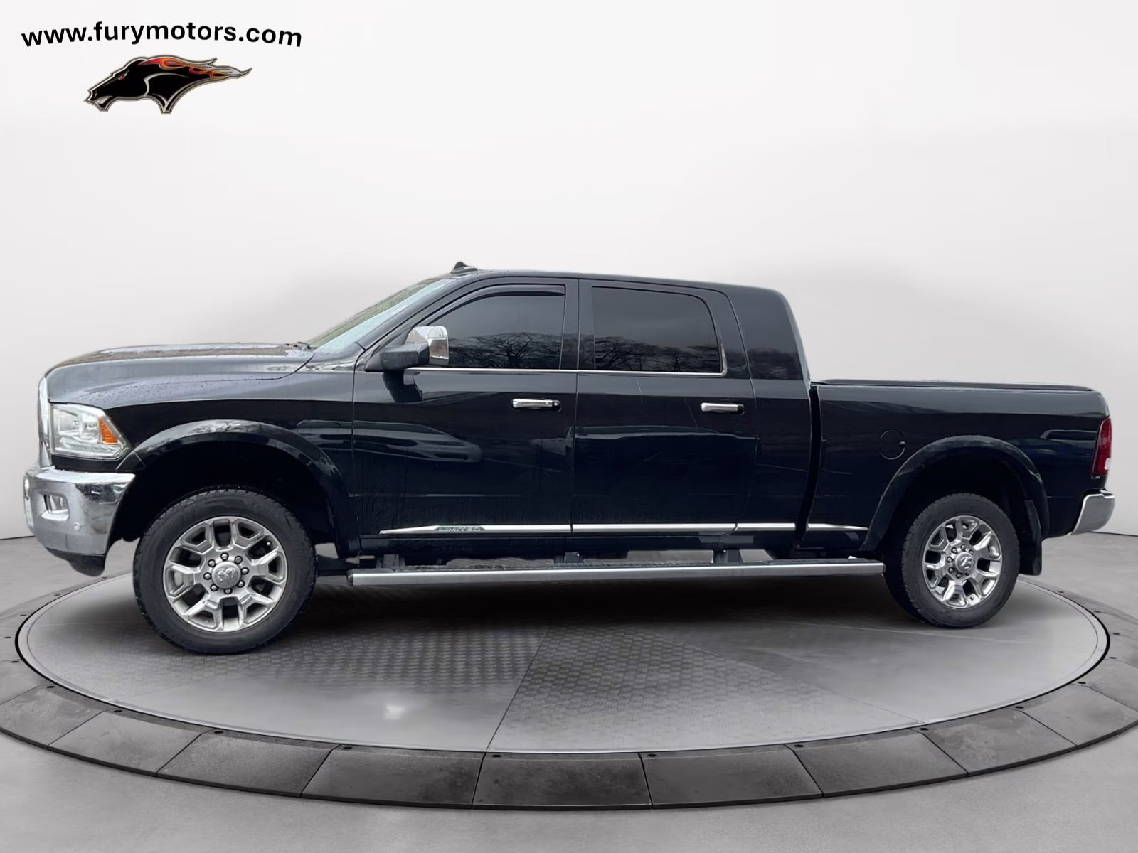 2016 Brilliant Black Crystal Pearlcoat Ram 2500 Laramie Longhorn 4X4 Truck