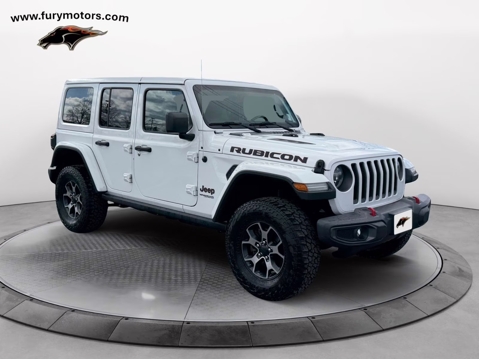 2018 Bright White Clearcoat Jeep Wrangler Unlimited Rubicon 4X4 SUV
