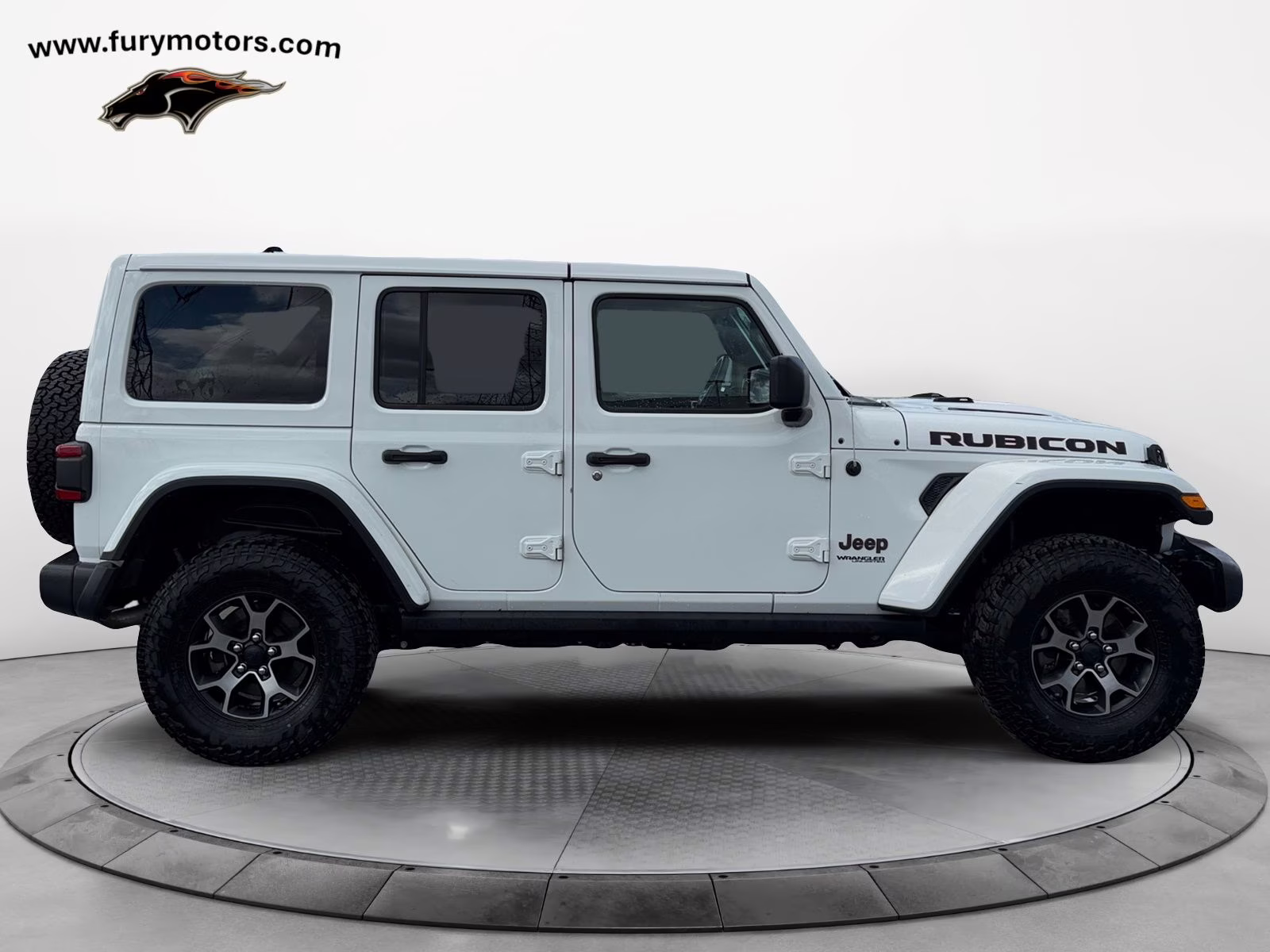 2018 Bright White Clearcoat Jeep Wrangler Unlimited Rubicon 4X4 SUV