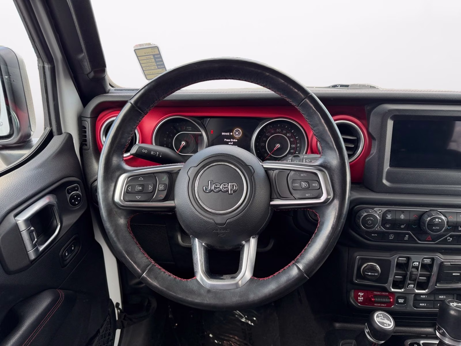 2018 Bright White Clearcoat Jeep Wrangler Unlimited Rubicon 4X4 SUV