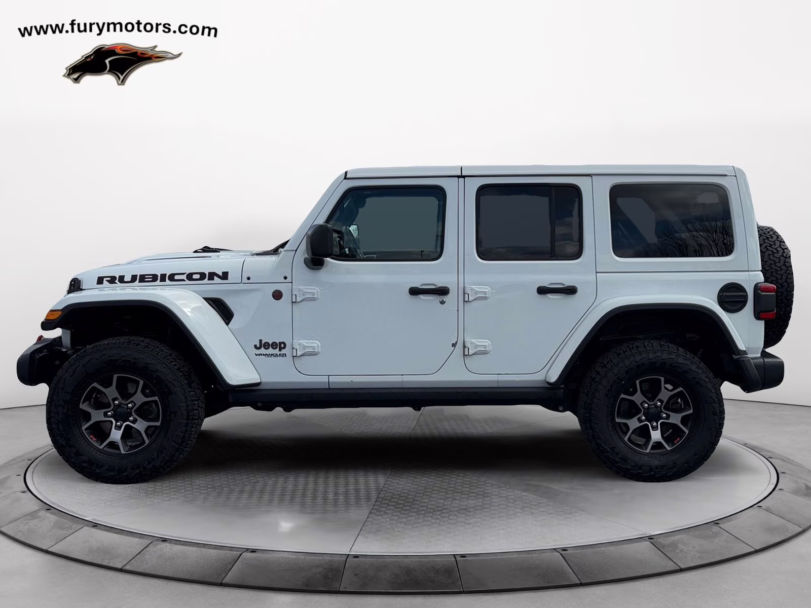 2018 Bright White Clearcoat Jeep Wrangler Unlimited Rubicon 4X4 SUV