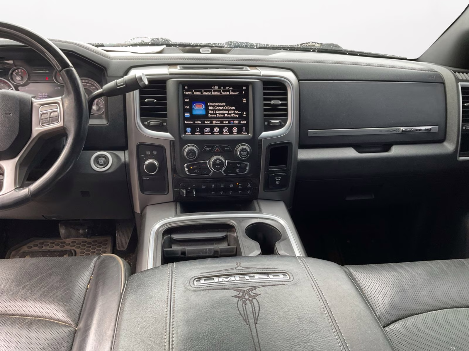 2016 Brilliant Black Crystal Pearlcoat Ram 2500 Laramie Longhorn 4X4 Truck