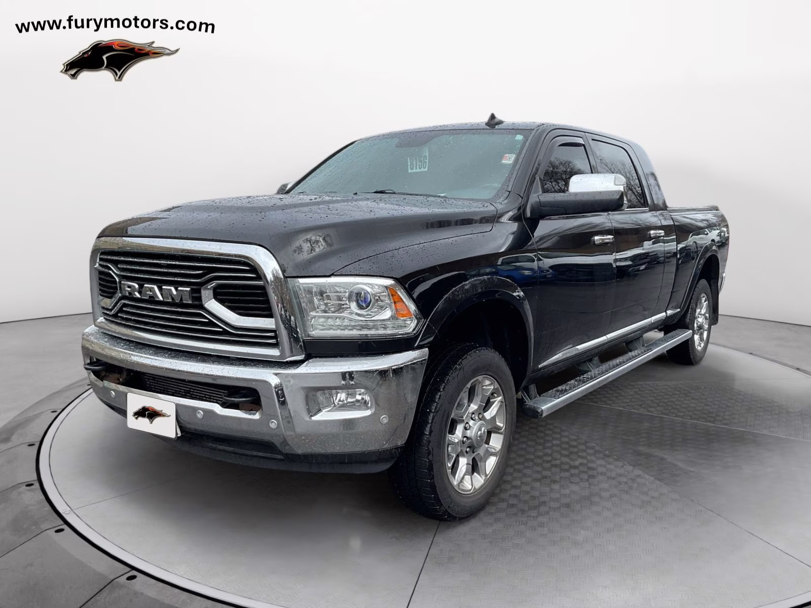 2016 Brilliant Black Crystal Pearlcoat Ram 2500 Laramie Longhorn 4X4 Truck