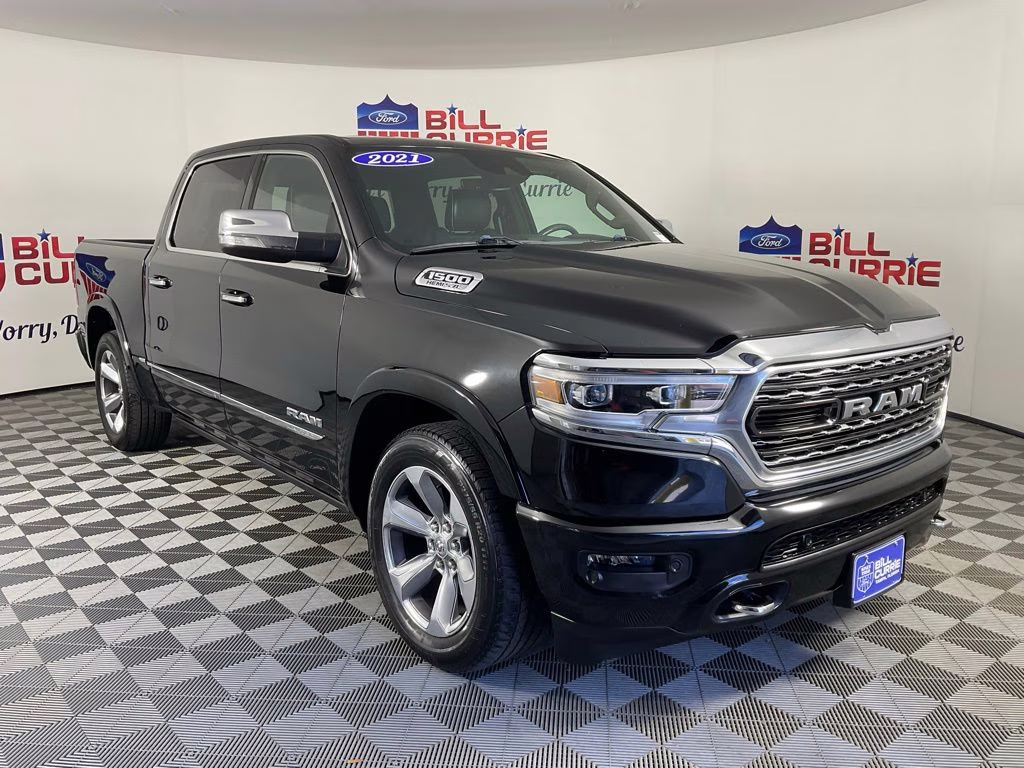 2021 Diamond Black Ram 1500 Limited 4X4 Truck