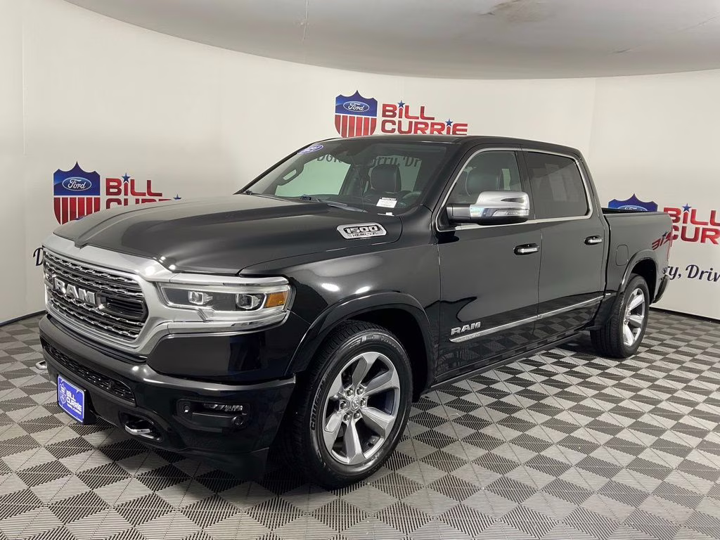 2021 Diamond Black Ram 1500 Limited 4X4 Truck