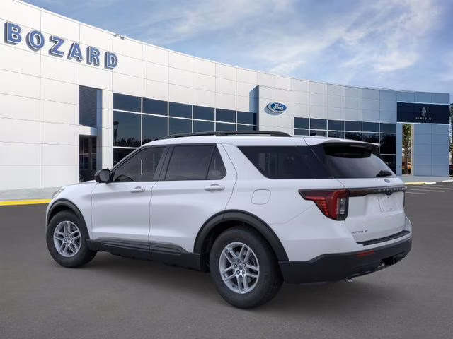 2026 Space White Metallic Ford Explorer Active RWD SUV