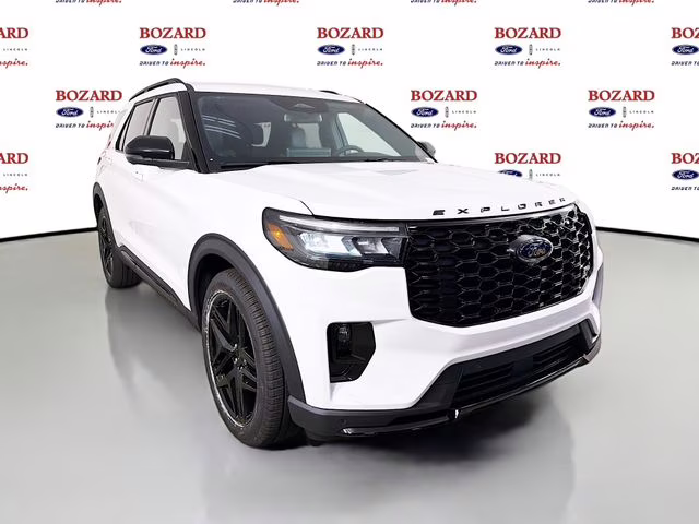 2026 Agate Black Metallic Ford Explorer ST 4X4 SUV