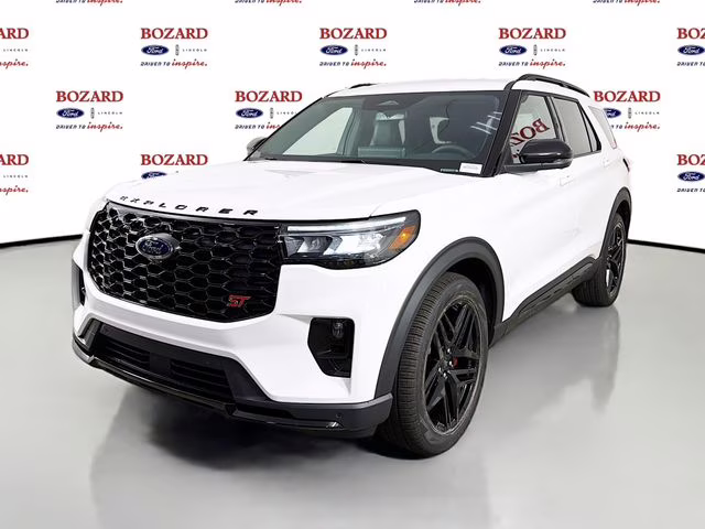 2026 Agate Black Metallic Ford Explorer ST 4X4 SUV