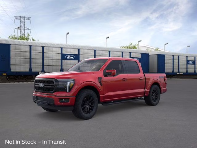 2026 Ruby Red Metallic Tinted Clearcoat Ford F-150 Lariat 4X4 Truck