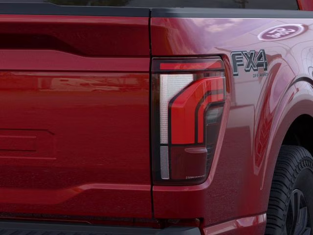 2026 Ruby Red Metallic Tinted Clearcoat Ford F-150 Lariat 4X4 Truck