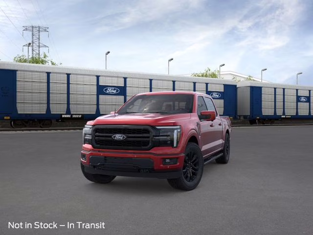 2026 Ruby Red Metallic Tinted Clearcoat Ford F-150 Lariat 4X4 Truck