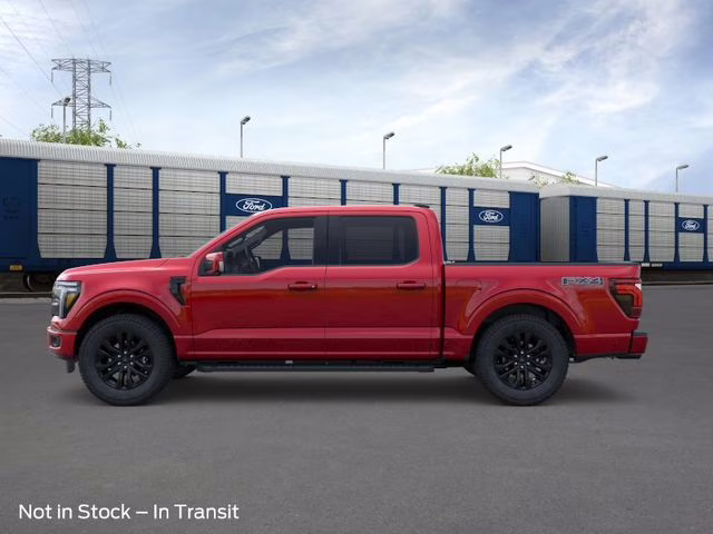 2026 Ruby Red Metallic Tinted Clearcoat Ford F-150 Lariat 4X4 Truck