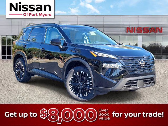 2026 Super Black Nissan Rogue Dark Armor FWD SUV