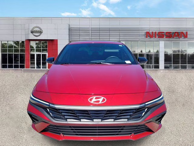 2025 Red Hyundai Elantra SEL Sport FWD Sedan