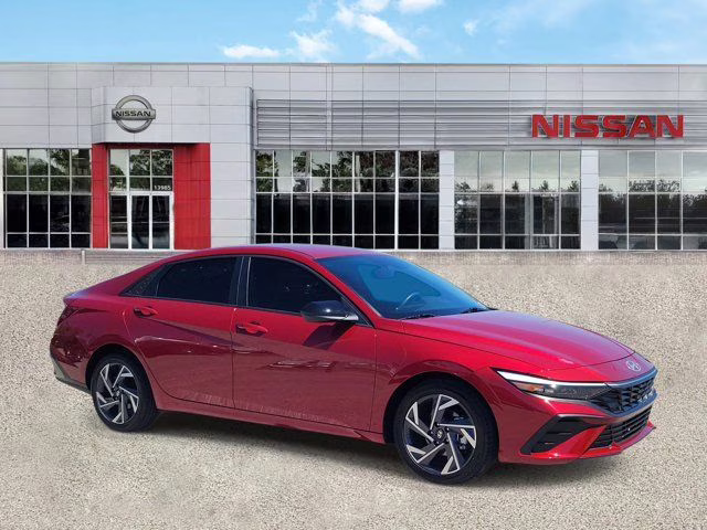 2025 Red Hyundai Elantra SEL Sport FWD Sedan