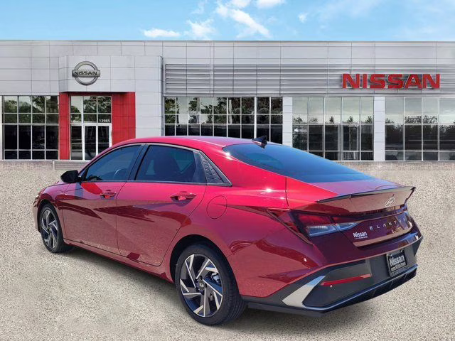 2025 Red Hyundai Elantra SEL Sport FWD Sedan