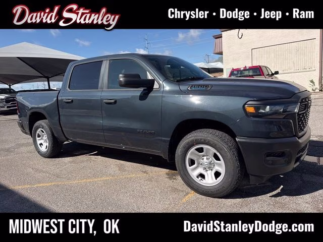 2026 Blue Metallic Ram 1500 Tradesman 4X4 Truck