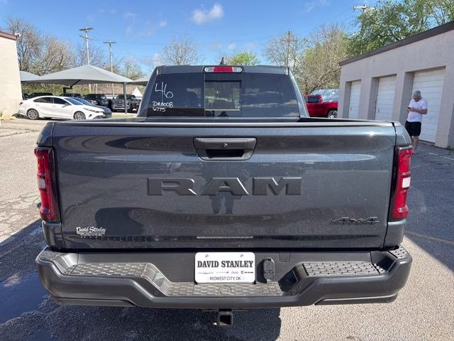 2026 Blue Metallic Ram 1500 Tradesman 4X4 Truck