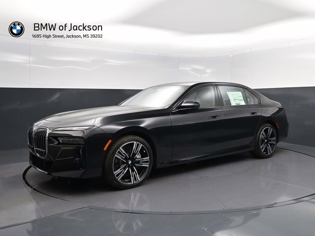 2026 Black Sapphire Metallic BMW 7 Series 760i xDrive AWD Sedan