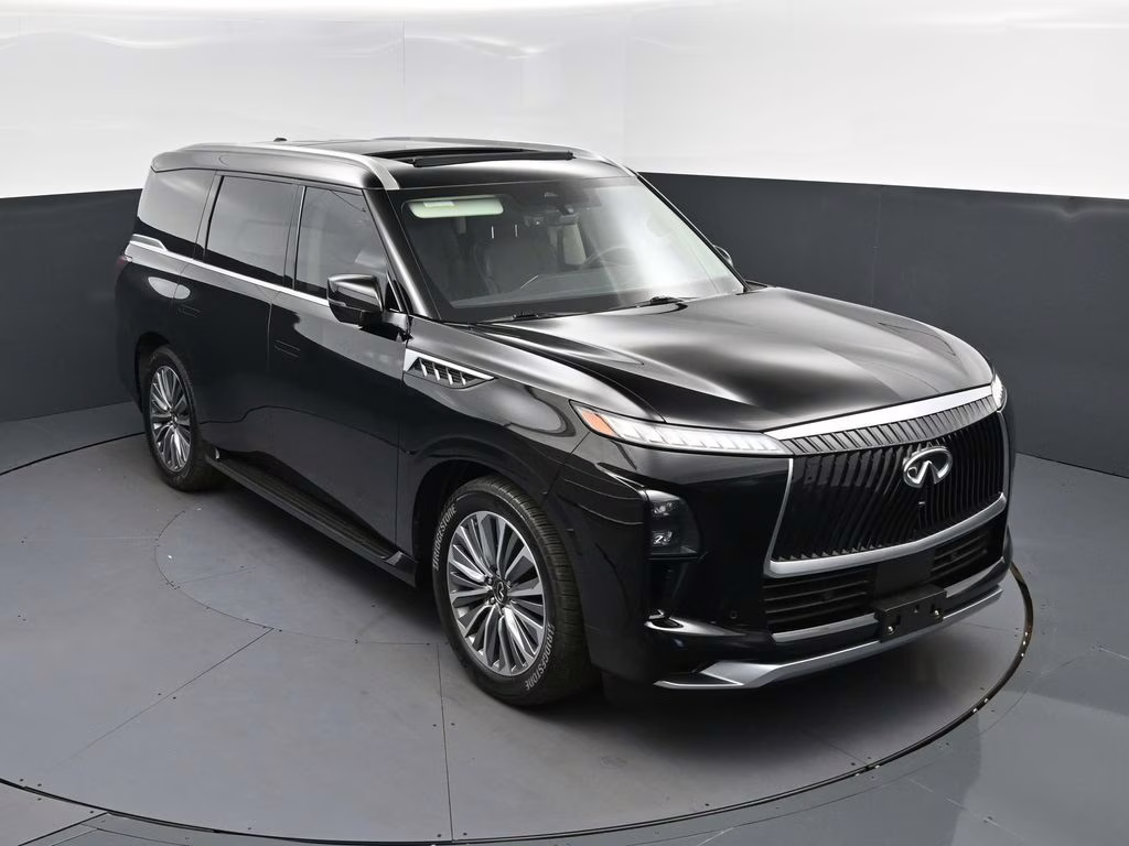 2025 Black Obsidian INFINITI QX80 LUXE RWD SUV
