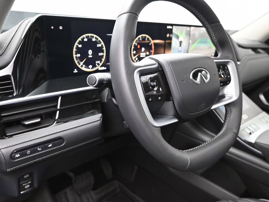 2025 Black Obsidian INFINITI QX80 LUXE RWD SUV