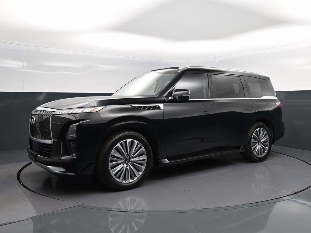 2025 Black Obsidian INFINITI QX80 LUXE RWD SUV