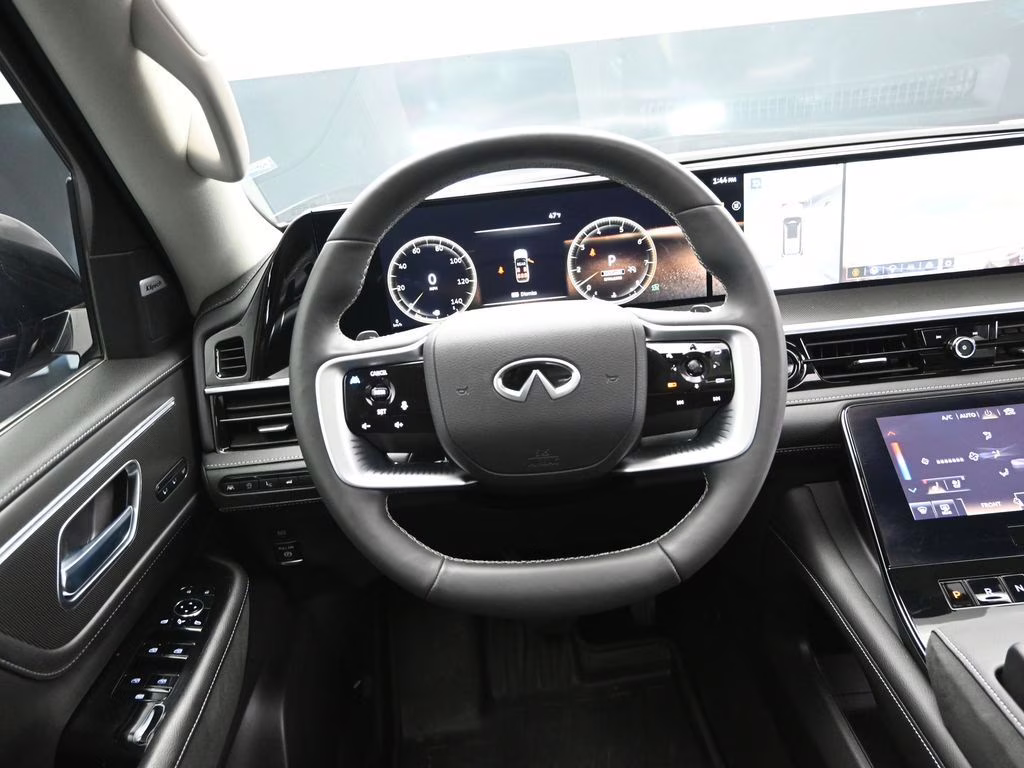 2025 Black Obsidian INFINITI QX80 LUXE RWD SUV