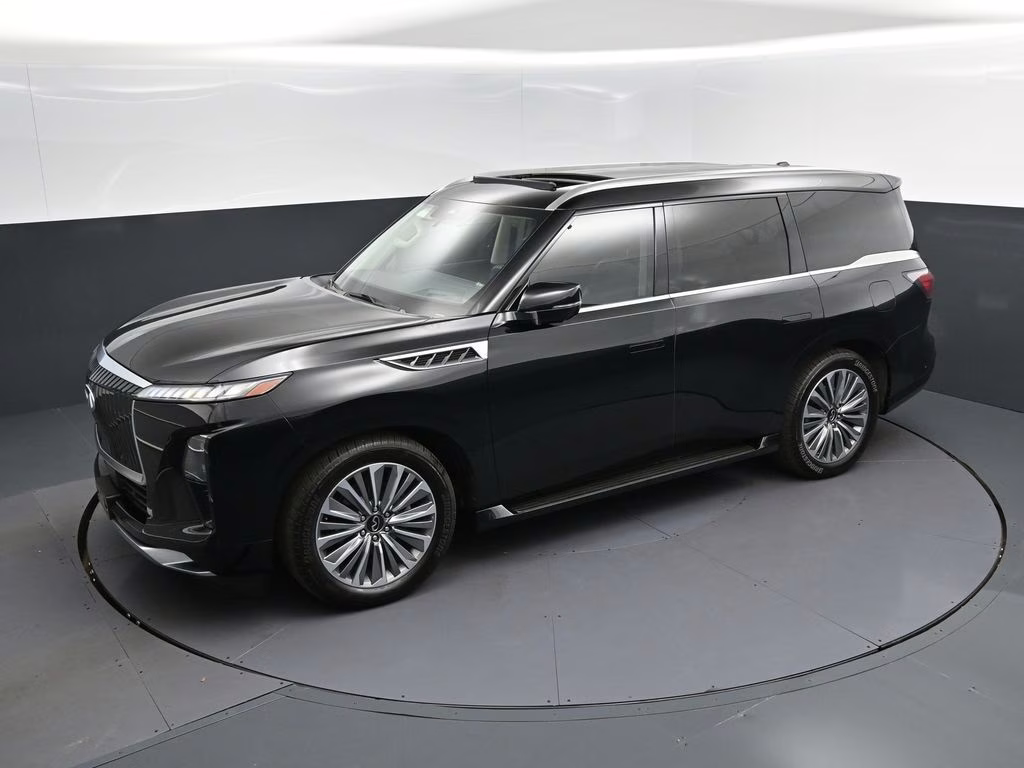2025 Black Obsidian INFINITI QX80 LUXE RWD SUV