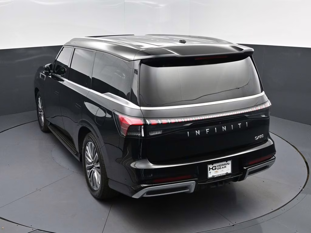 2025 Black Obsidian INFINITI QX80 LUXE RWD SUV