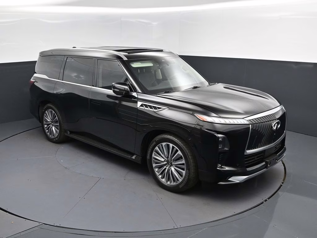 2025 Black Obsidian INFINITI QX80 LUXE RWD SUV