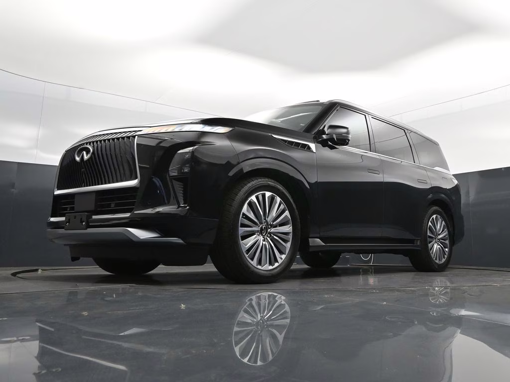 2025 Black Obsidian INFINITI QX80 LUXE RWD SUV