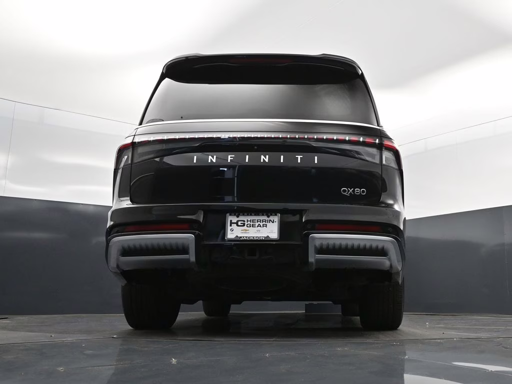 2025 Black Obsidian INFINITI QX80 LUXE RWD SUV