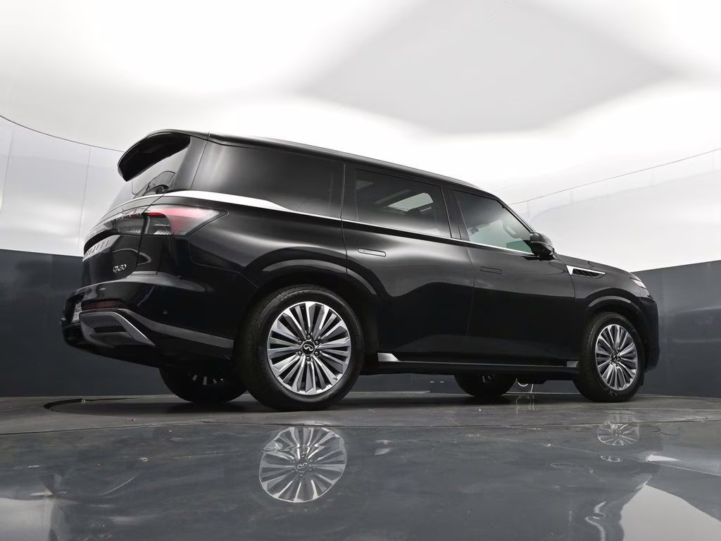 2025 Black Obsidian INFINITI QX80 LUXE RWD SUV
