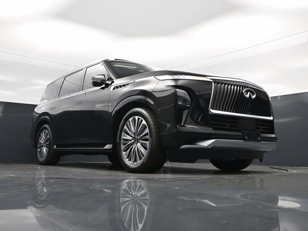 2025 Black Obsidian INFINITI QX80 LUXE RWD SUV