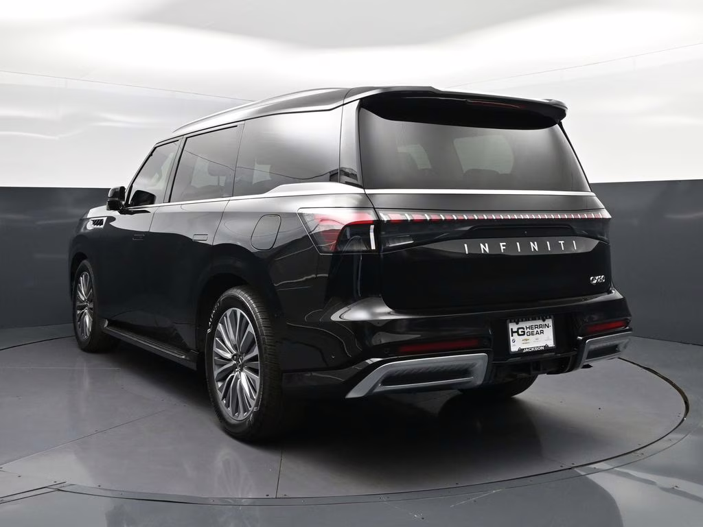 2025 Black Obsidian INFINITI QX80 LUXE RWD SUV