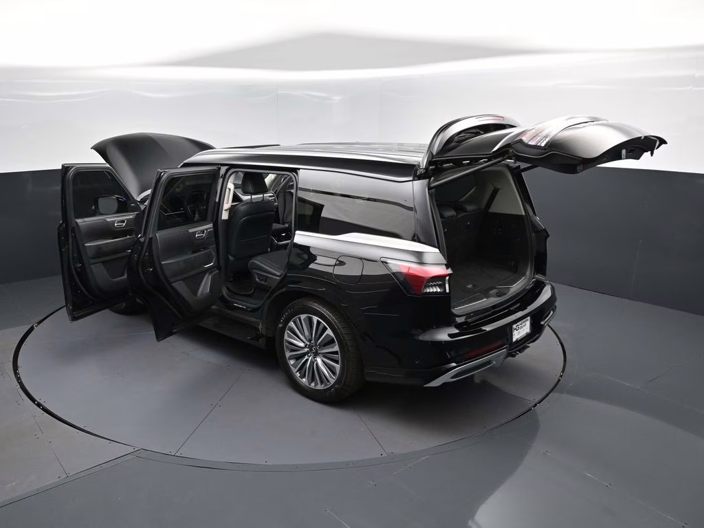 2025 Black Obsidian INFINITI QX80 LUXE RWD SUV