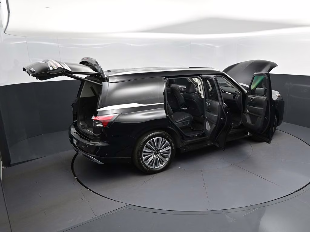 2025 Black Obsidian INFINITI QX80 LUXE RWD SUV