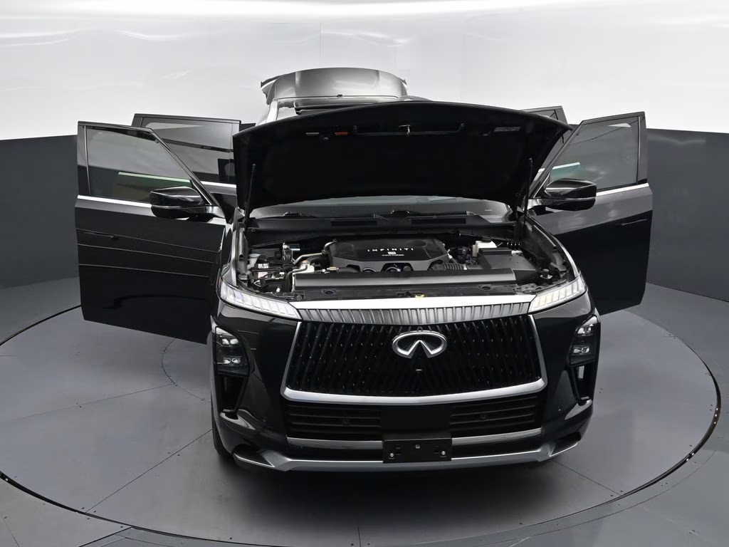 2025 Black Obsidian INFINITI QX80 LUXE RWD SUV