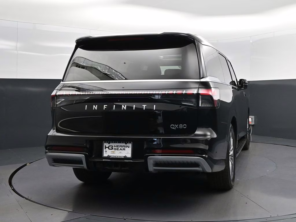 2025 Black Obsidian INFINITI QX80 LUXE RWD SUV