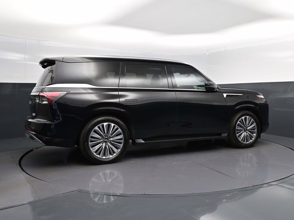 2025 Black Obsidian INFINITI QX80 LUXE RWD SUV