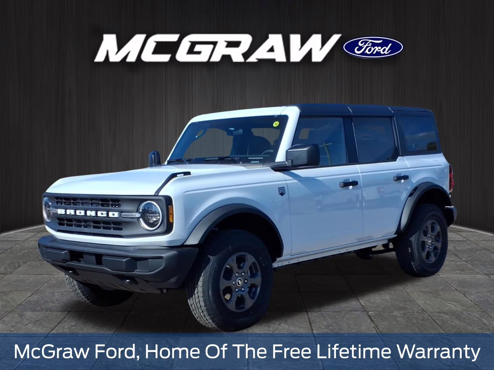 2026 Oxford White Ford Bronco Big Bend 4X4 SUV