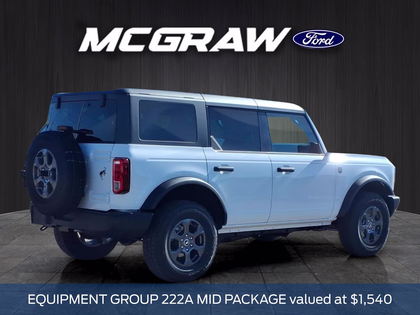 2026 Oxford White Ford Bronco Big Bend 4X4 SUV