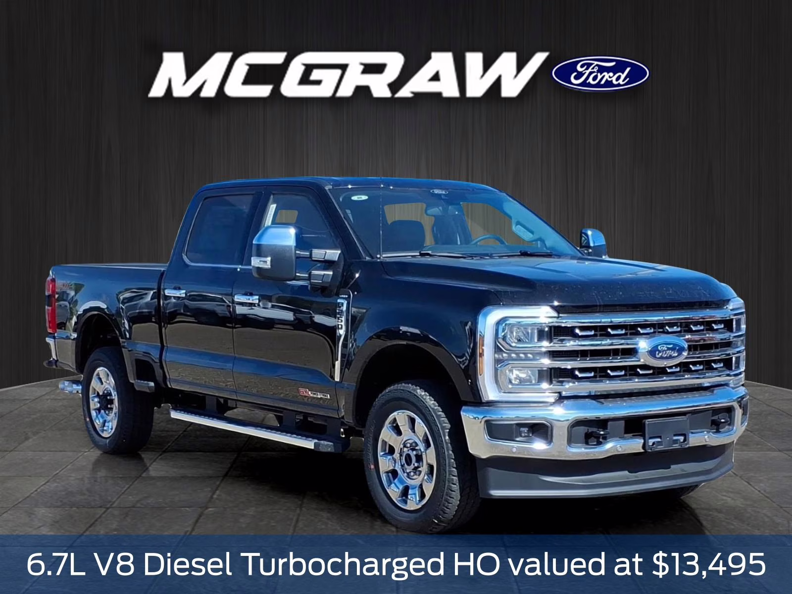 2026 Black Metallic Ford Super Duty F-250 SRW Lariat 4X4 Truck