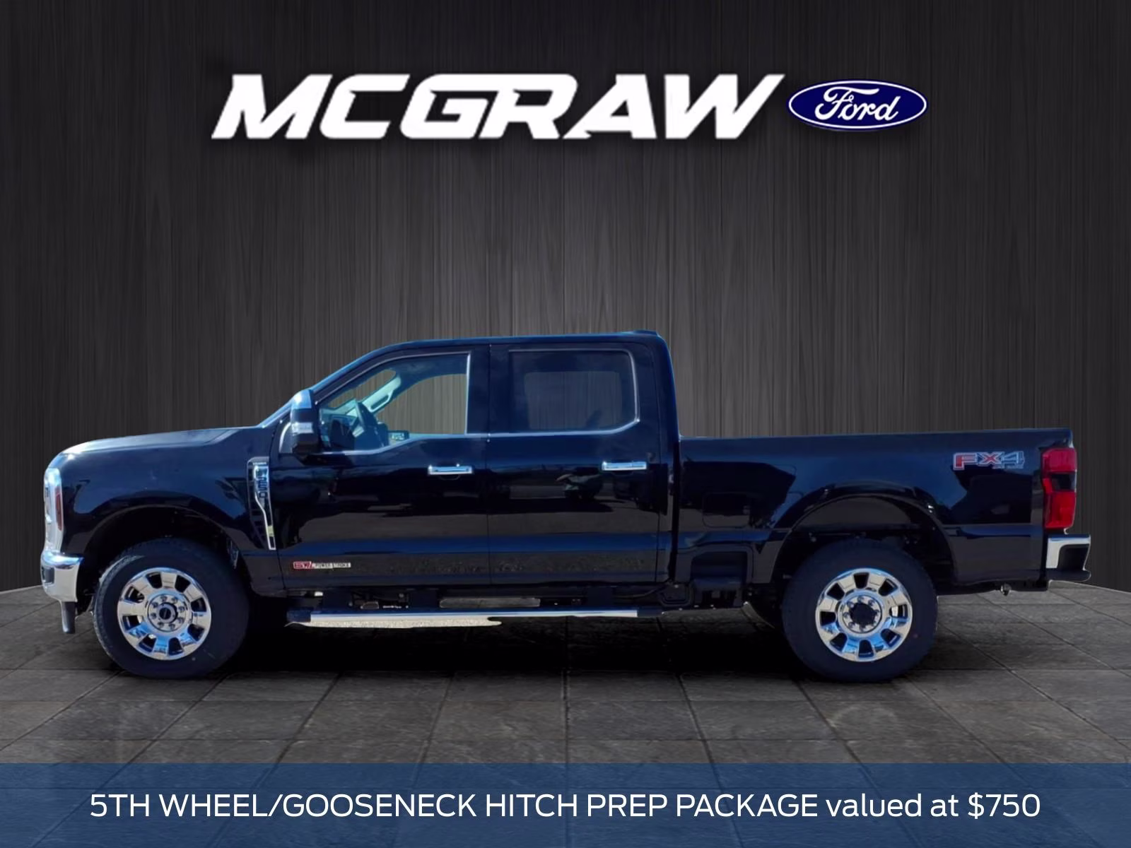 2026 Black Metallic Ford Super Duty F-250 SRW Lariat 4X4 Truck