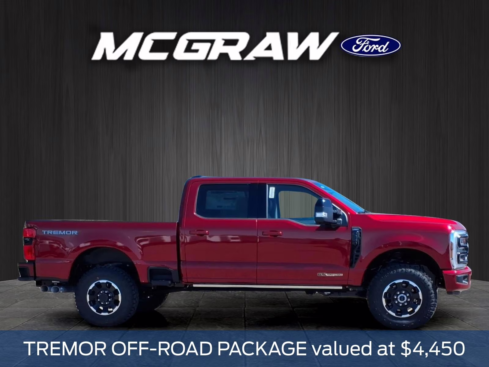 2026 Ruby Red Metallic Ford Super Duty F-250 SRW Lariat 4X4 Truck