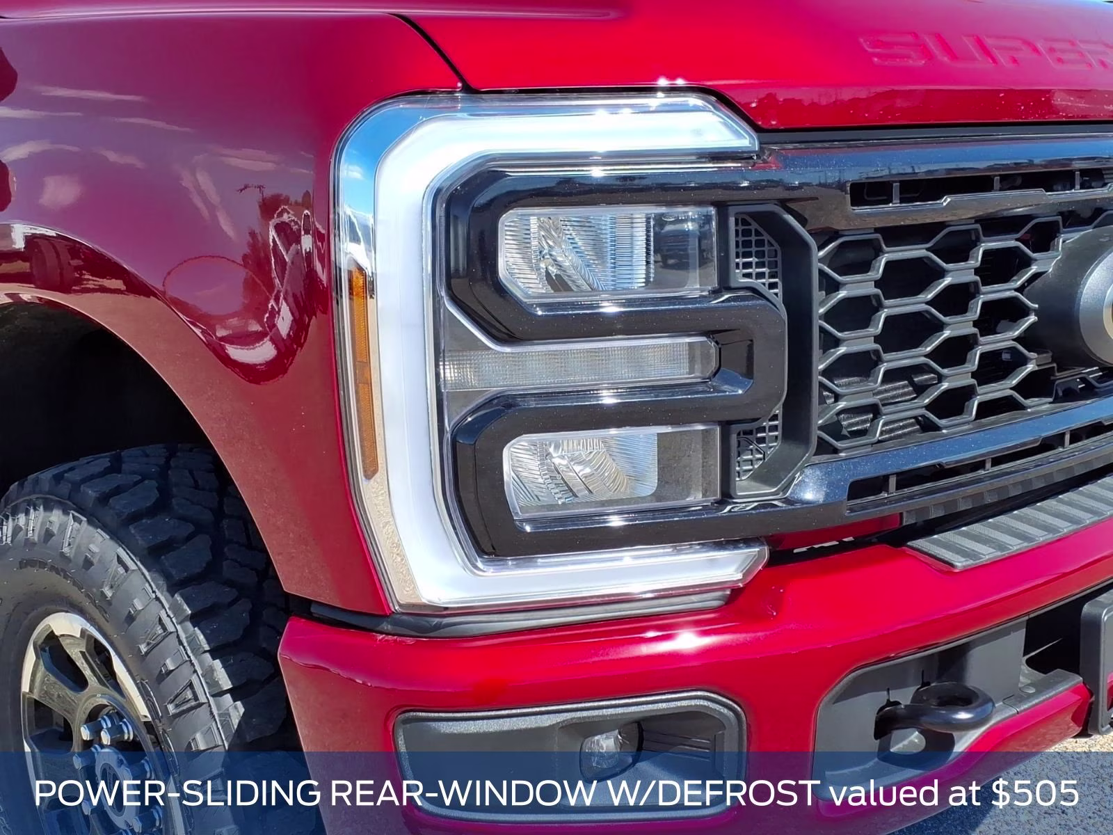 2026 Ruby Red Metallic Ford Super Duty F-250 SRW Lariat 4X4 Truck