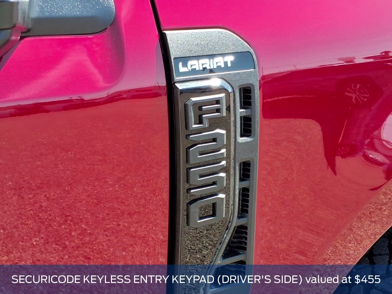 2026 Ruby Red Metallic Ford Super Duty F-250 SRW Lariat 4X4 Truck