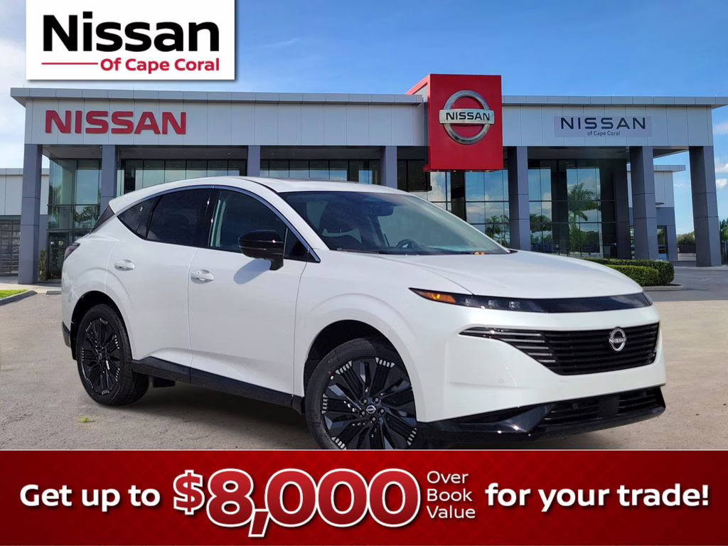 2026 Everest White Pearl Tricoat Nissan Murano Platinum AWD SUV