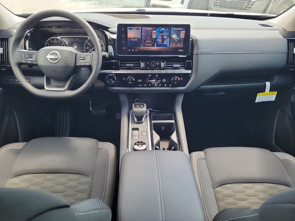 2026 Everest White Pearl Tricoat Nissan Pathfinder SV 4X4 SUV